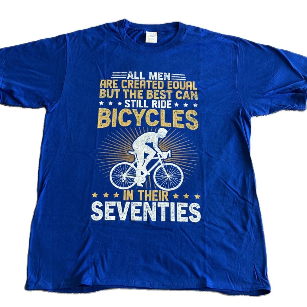 Senior Bicycle T-Shirt - NEW